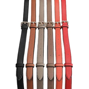 Bandolera de hombro de cuero Litchi de 1,2/1,5/1,8 cm con correa ajustable - Imagen 1 de 9