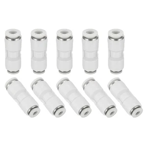 10 Piezas Tubo Reductor 5/32" OD x 1/4" Tubo OD Empuje para Conectar Accesorios, Blanco - Imagen 1 de 7