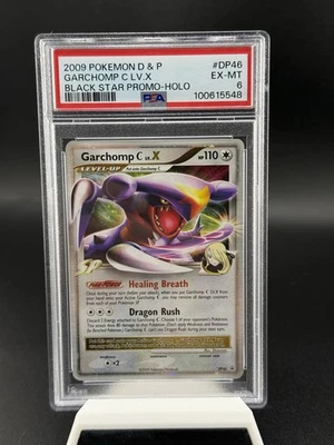 Pokemon 2009 Garchomp C Lv.X Black Star Promo PSA 6 - Image 1 of 2