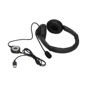 Oy359 Usb Telephone Headset Wired Digital Headphone With Mic For Cal ND - Zdjęcie 1 z 12