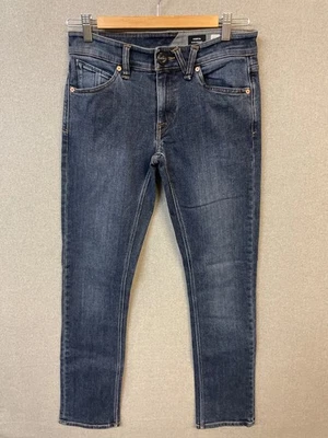 VOLCOM Men’s SIZE 28  Vorta Slim Straight Leg  Blue Wash Denim Jeans - Image 1 of 4