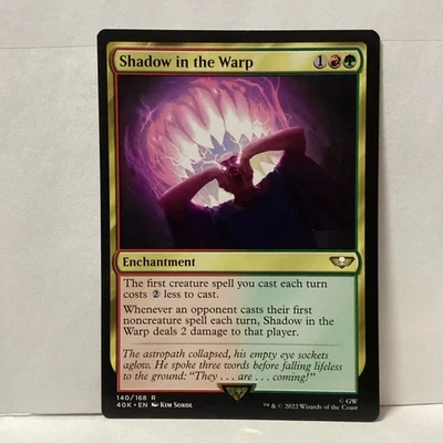 MTG Shadow in the Warp Magic: The Gathering Warhammer 40K Rare #140 - Image 1 of 2