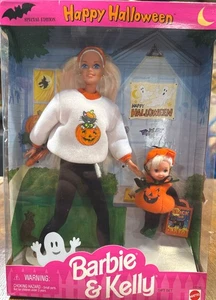 Barbie & Kelly 1996 Feliz Halloween Set de Regalo Edición Especial Muñeca - NRFB #17238 - Imagen 1 de 6
