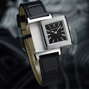 Retro Reverso Style Square Watch Men's Ultrathin Quartz Casual Fashion Timepiece - Picture 1 of 21