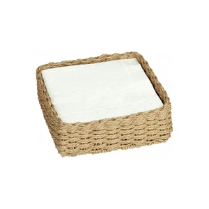 IHR Papiergeflecht Rattan Stil Mittagessen Serviettenhalter Zuhause Tisch Partys Hochzeiten - Bild 1 von 1