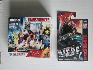 NEW KRE-O TRANSFORMERS DINOBOT CHARGE #A6949 & SIEGE TAKARA LIONIZER FIGURE! S5 - Picture 1 of 2