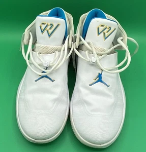 NIKE Air Jordan Men’s US Size 11.5 Why Not Zer0.1 Low White/Blue UCLA AR0043-100 - Picture 1 of 12