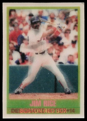 1989 Sportflics - Jim Rice #173 - Boston Red Sox - Image 1 of 2