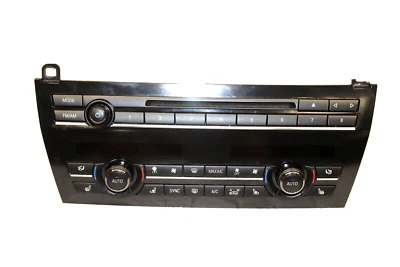 HVAC AC Climate Control Radio Unit BMW F02 F01 LCI OEM 750i 740i 2013-2015 - Image 1 of 4