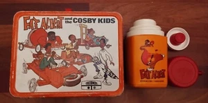 1973 FAT ALBERT CosbyKids TV Series METAL Lunch Box with Thermos By: King Seeley - Picture 1 of 12