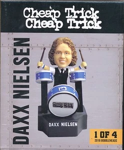 2016 Rockford Rivets Daxx Nielsen Cheap Trick Rock & Roll HOF Bobblehead SGA NIB - Picture 1 of 1