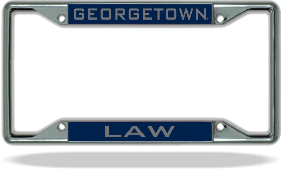 Marco de matrícula de Georgetown LAW Foto 1 de 1