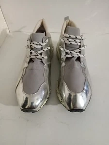 Steve Madden Herrenschuhe Ridg01M1 Größe 9 weiß/grau - Bild 1 von 6