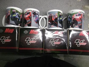 NUOVE TAZZE MOTOGP ORIGINALI UFFICIALI MOTO GP SET DI QUATTRO OTTIMO REGALO - Foto 1 di 5