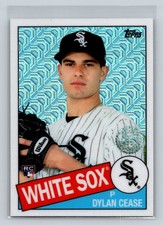 2020 Topps #85C-10 Dylan Cease 1985 Chrome Silver Pack Promotion NM