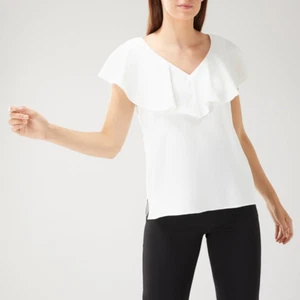 COAST Beau Ruffle Top Size 16 - Picture 1 of 5
