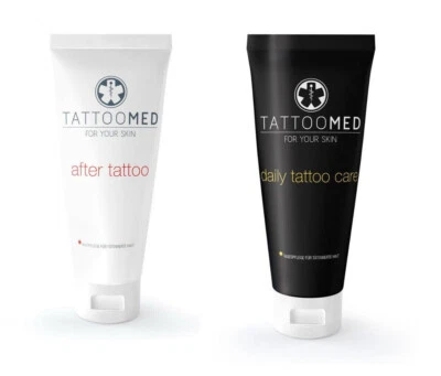 TattooMed Daily + After Tattoo Care Tattoopflege Tattoocreme Creme Set 2x 100ml