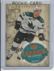 2008-09 Artifacts Tom Cavanagh Rookie Card RC #244 Mint 665/999