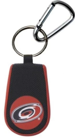 Carolina Hurricanes Classic Rubber Hockey Keychain [New] NHL Key Chain Jewelry Cover