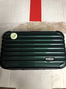 Rimowa First Class Amenity Toiletries Case Metallic Olive Green - Picture 1 of 9