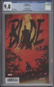 BLADE #1 - CGC 9.8 - RETAILER INCENTIVE KAARE ANDREWS VARIANT - MARVEL COMICS - Picture 1 of 2