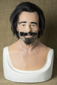 Silikonmaske ""Salvador"" Halloween, NEU handgefertigt, Pro hohe Qualität, realistisch - Bild 1 von 6