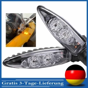 2x Intermitente LED moto 63138522499 para BMW K F R 650 700 800 1200 T Scrambler - Imagen 1 de 10