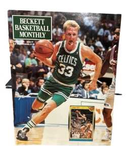 Larry Bird Boston Celtics Basketball Beckett Magazine February 1991 Hall Of Fame - Picture 1 of 4