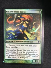 Sakura-Tribe Scout foil MTG Magic Gathering Mint/NM