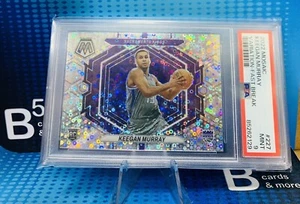 2022 Mosaic Keegan Murray Variation Fast Break Silver Prizm Rookie #227 PSA 9 - Picture 1 of 2