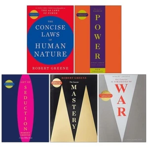 The Concise ROBERT GREENE 5 BOOK SET PAPERBACK (AU STOCK - FAST POSTAGE) - Picture 1 of 6