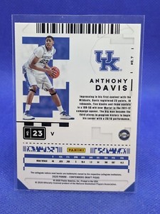 2020 Contenders Draft Picks Variation Conference Finals Ticket /75 Anthony Davis