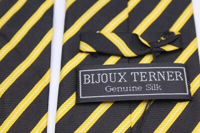 1859) NUEVA CORBATA BIJOUX TERNER HOMBRE 100% SEDA HECHA EN CHINA Foto 1 de 4
