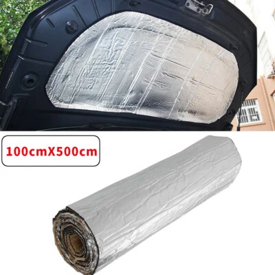 HOME4FUN-UK Aluminium Insulation Foil 5m Self Adhesive Roll Shed Van Car Sound Heat Deadener
