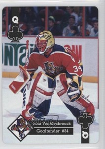 1995-96 Hoyle Eastern Conference Playing Cards Box Set John Vanbiesbrouck #QC