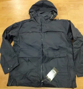 Magnum  Men's Small Winter Soft Shell Zip Up Lined Jacket Side Zippers Blue - Picture 1 of 9