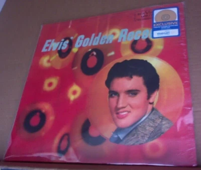 MINT SEALED MONO LP Elvis Presley Golden Records LPM 1707 Gold colored vinyl - Image 1 of 4