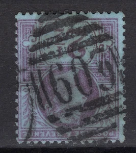 GB QV 2 1/2d jubilee with numeral 603 Oxford postmark - Picture 1 of 2
