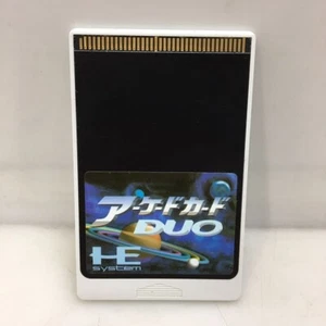 NEC PC Engine Arcade Card Duo PCE-AC1 Super CD-ROM HuCard for HE System - Picture 1 of 2