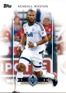 2017 Topps MLS Base #99 Kendall Waston Vancouver Whitecaps FC