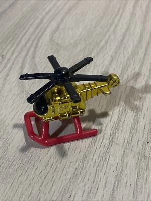 Vintage Micro Machines 1996 Exploration Sea Gold Chrome Helicopter - - Image 1 of 4