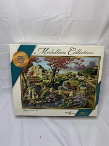 Master Pieces~Medallion Collection- Spring Is In The Air 2000 piece puzzle NEW! - Picture 1 of 2