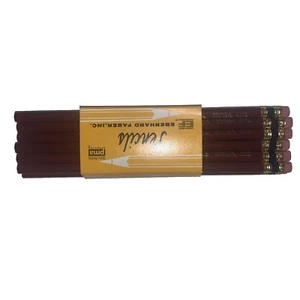 12 matite vintage NOS Eberhard Faber Colorbrite cancellabili terracotta 4113 mai usate - Foto 1 di 4