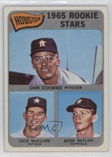 1965 Topps High # Danny Coombs Jack McClure Gene Ratliff #553 Rookie RC