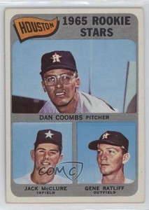 1965 Topps High # Danny Coombs Jack McClure Gene Ratliff #553 Rookie RC