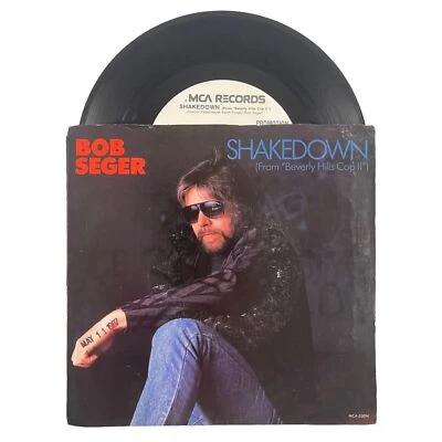Bob Seger - Shakedown - Beverly Hills Cop II (1987) 7" 45 White Label Promo NM - Image 1 of 4