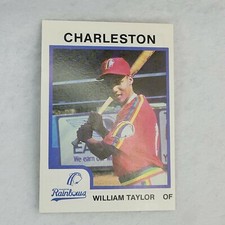 1987 Charleston Rainbows ProCards Minor League WILLIAM "OOIEE" TAYLOR