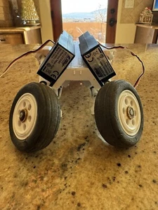 Eflite 80mm F16 Main Gear Retracts W/housing And Assembly - Picture 1 of 4