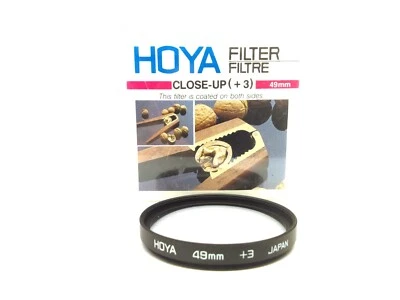 Genuine HOYA +3 Macro Close-Up 49mm Filter - Image 1 of 2