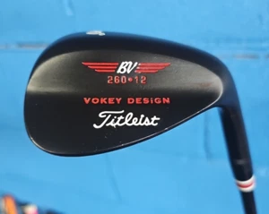 VOKEY 260-12 CUSTOM BLACK NITRIDE 60° LOB KEIL SPINE ALIGNED CUSTOM SCHWARZ S300 - Bild 1 von 5